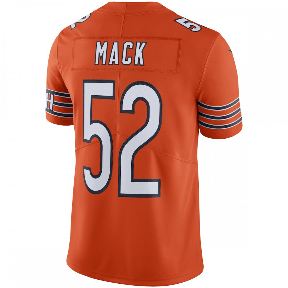Khalil Mack Chicago Bears Nike Vapor Limited Jersey - Orange-FF04   NFL 