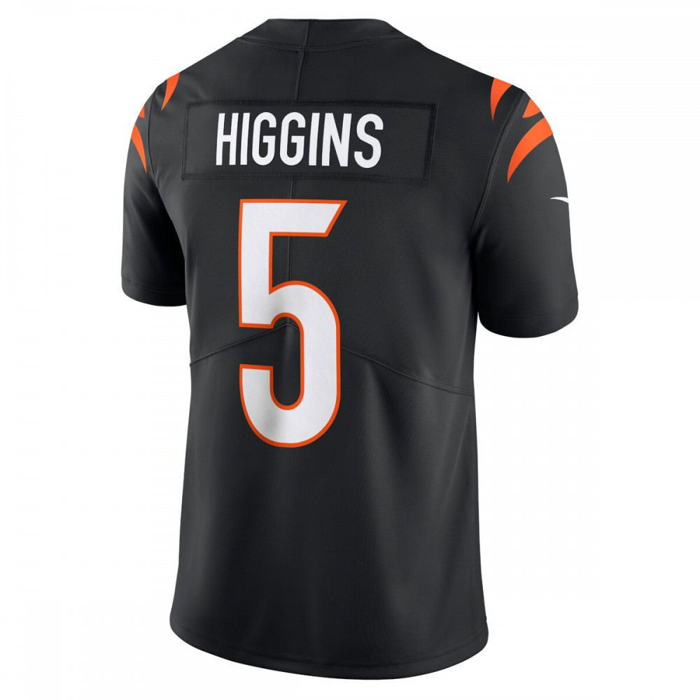 Tee Higgins Cincinnati Bengals Nike Vapor Untouchable Limited Jersey - Black-FF04   NFL 
