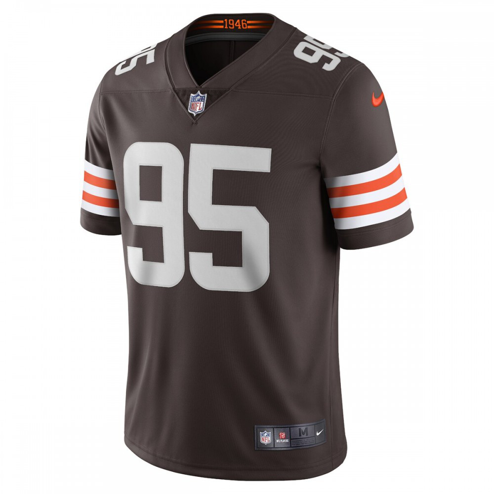 Myles Garrett Cleveland Browns Nike Vapor Limited Jersey - Brown-FF04   NFL 