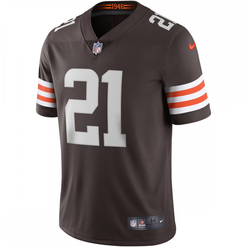 Denzel Ward Cleveland Browns Nike Vapor Limited Jersey - Brown-FF04   NFL 