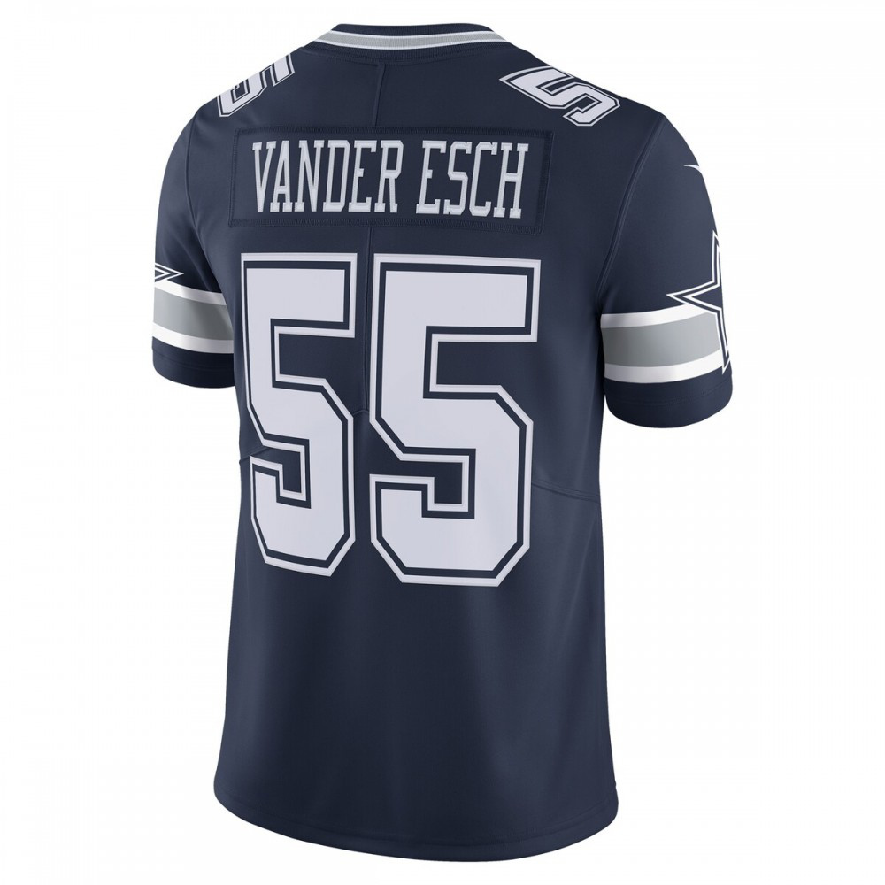 Leighton Vander Esch Dallas Cowboys Nike 60th Anniversary Limited Jersey - Navy-FF04   NFL 