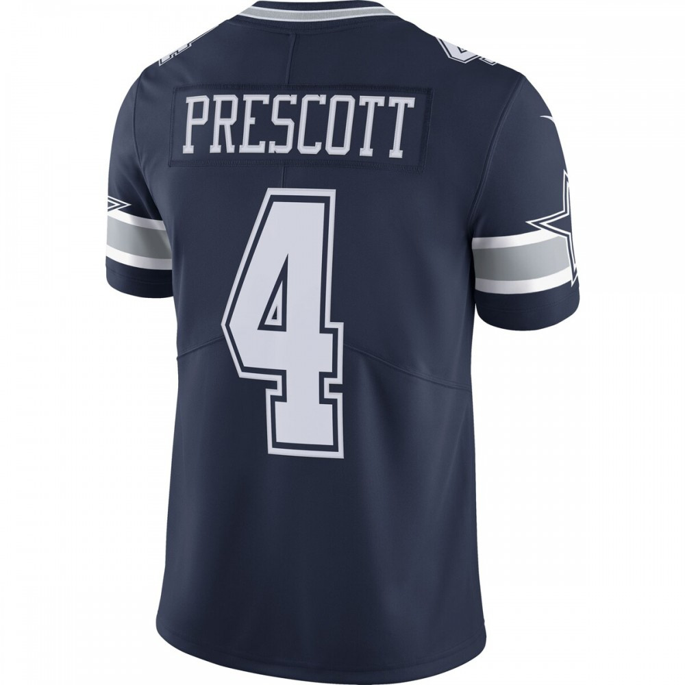 Dak Prescott Dallas Cowboys Nike Vapor Limited Player Jersey - Navy-FF04   NFL 