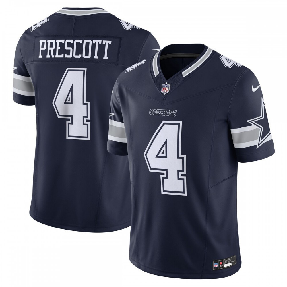 Dak Prescott Dallas Cowboys Nike Vapor F.U.S.E. Limited Jersey - Navy-FF04   NFL 