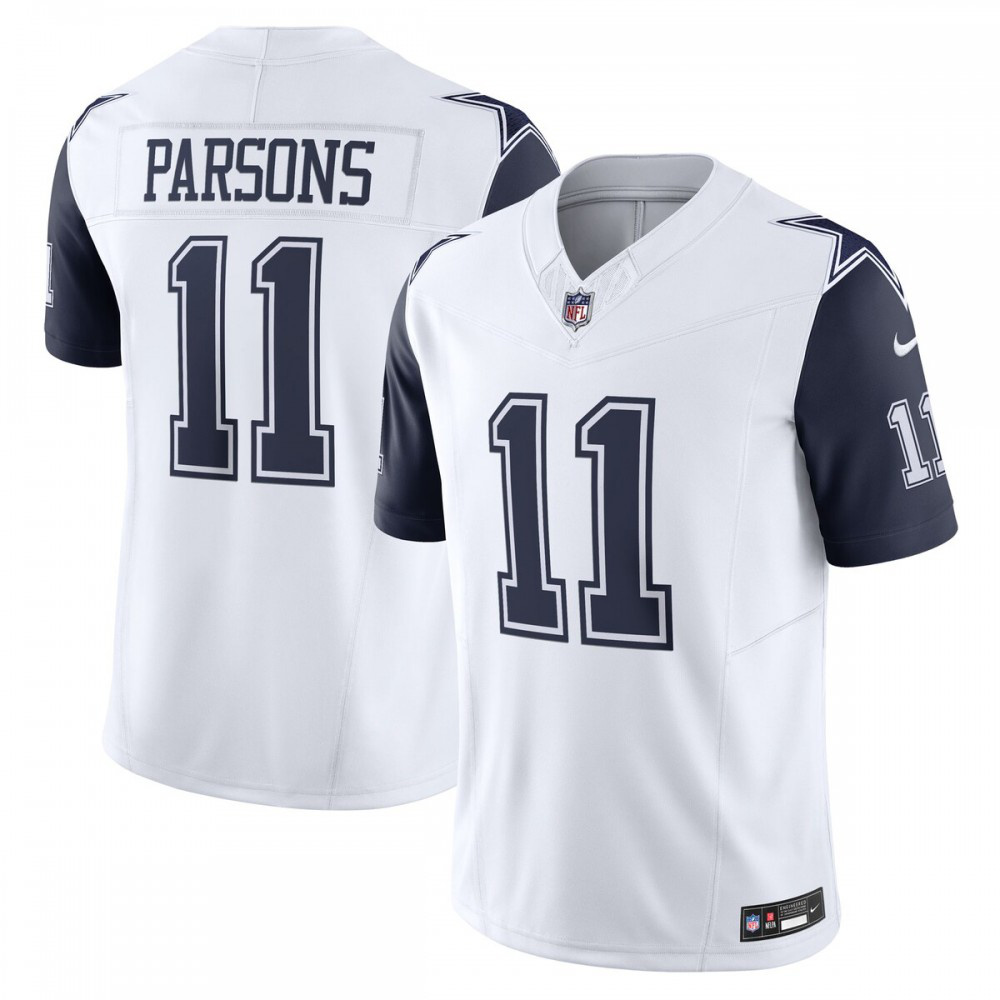 Micah Parsons Dallas Cowboys Nike Vapor F.U.S.E. Limited Jersey - White-FF04   NFL 