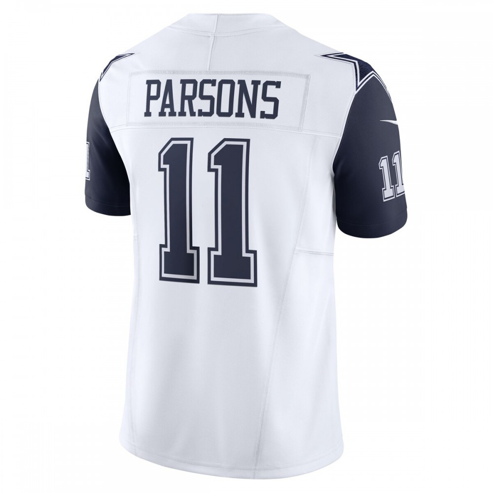 Micah Parsons Dallas Cowboys Nike Vapor F.U.S.E. Limited Jersey - White-FF04   NFL 