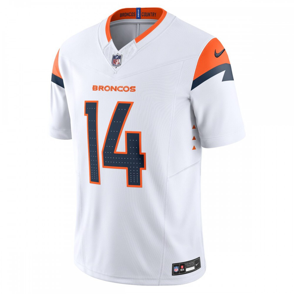 Courtland Sutton Denver Broncos Nike Mile High Collection Vapor F.U.S.E. Limited Jersey - White-FF04   NFL 