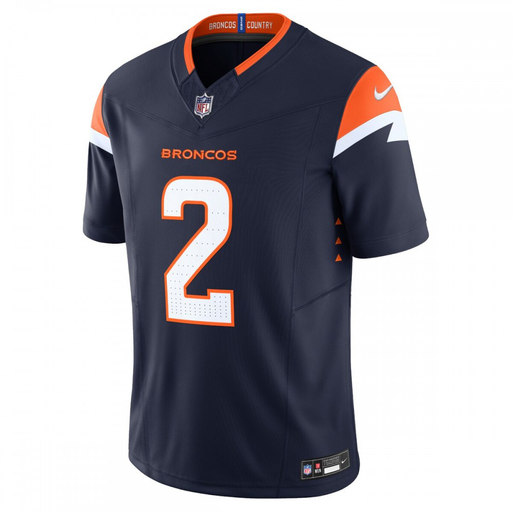 Patrick Surtain II Denver Broncos Nike Mile High Collection Vapor F.U.S.E. Limited Jersey - Navy-FF04   NFL 