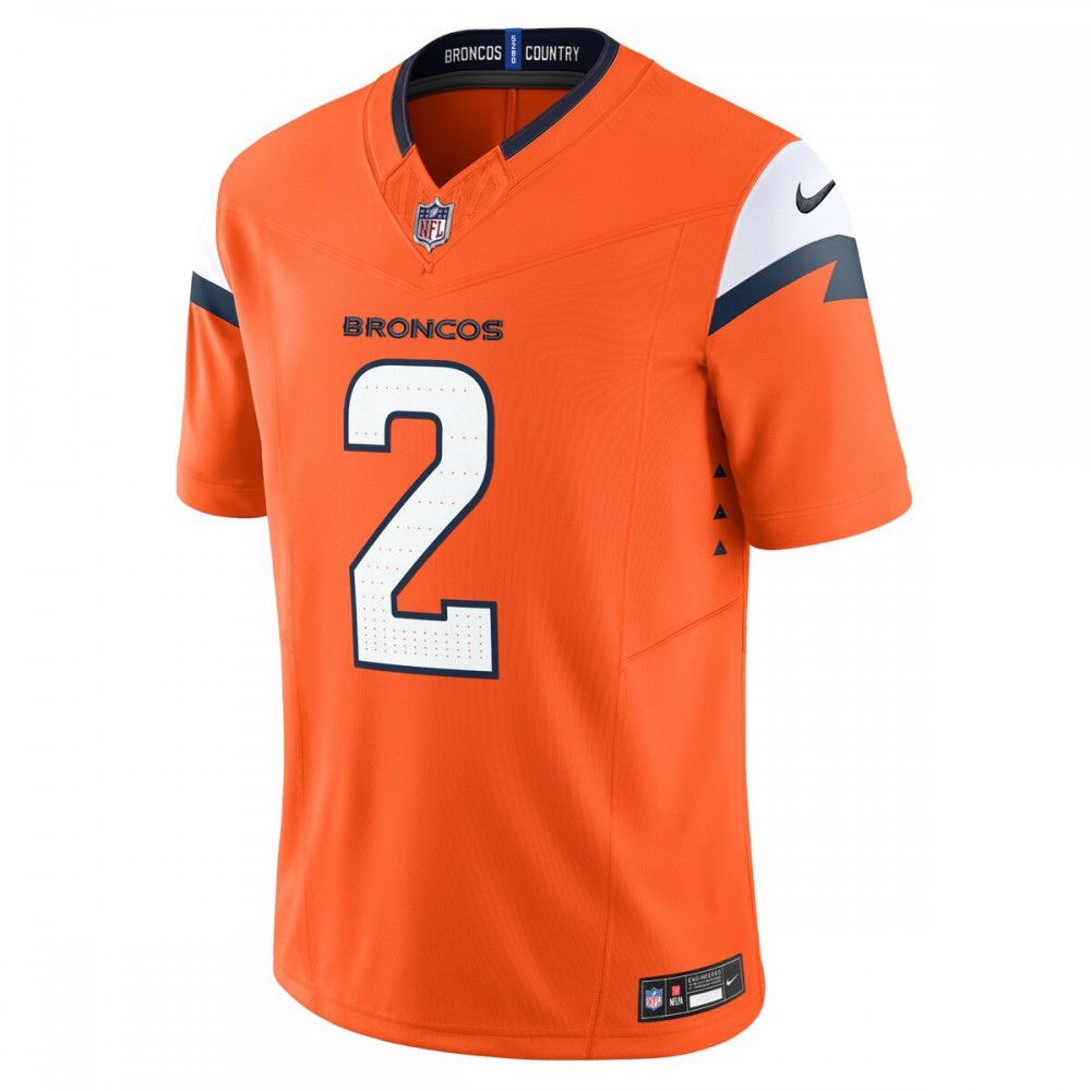 Patrick Surtain II Denver Broncos Nike Mile High Collection Vapor F.U.S.E. Limited Jersey - Orange-FF04   NFL 