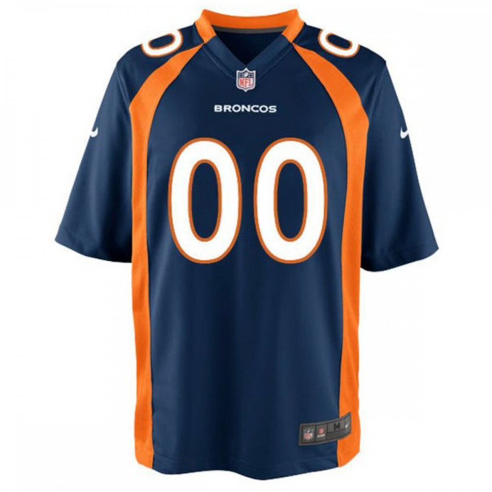 Denver Broncos Nike Youth Game Custom Jersey - Navy-FF04   NFL 