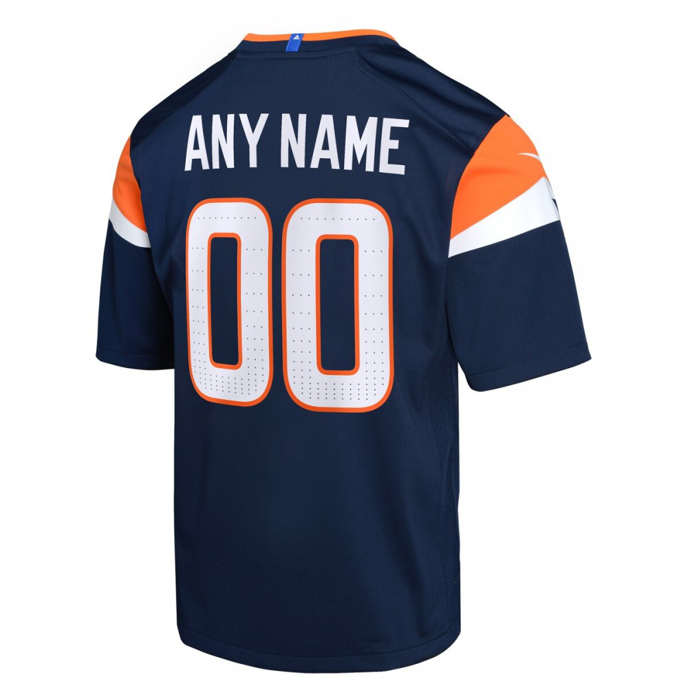 Denver Broncos Nike Youth Alternate Custom Game Jersey - Navy-FF04   NFL 