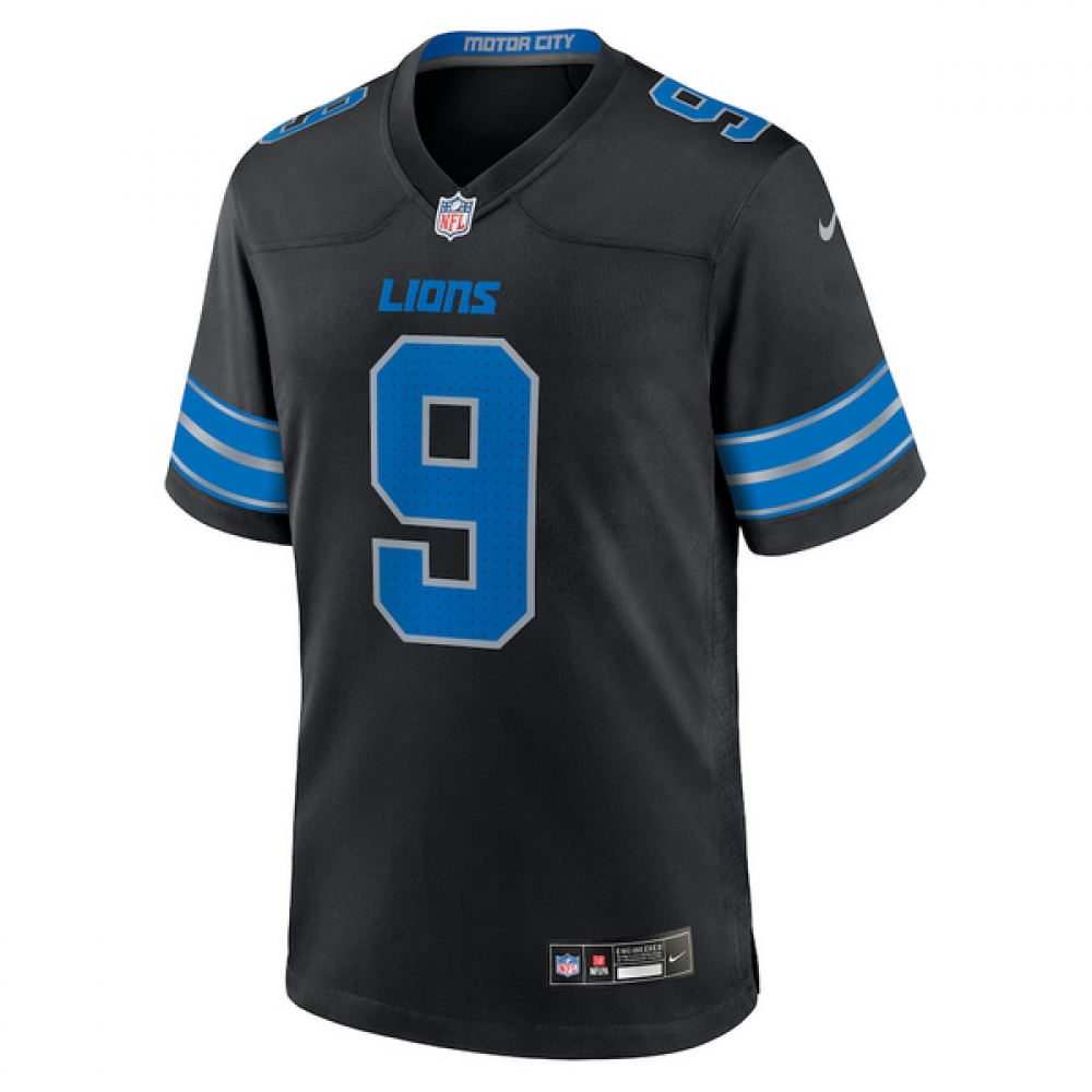 Jameson Williams Detroit Lions Nike 2nd Alternate Vapor F.U.S.E. Limited Jersey - Black-FF04   NFL 
