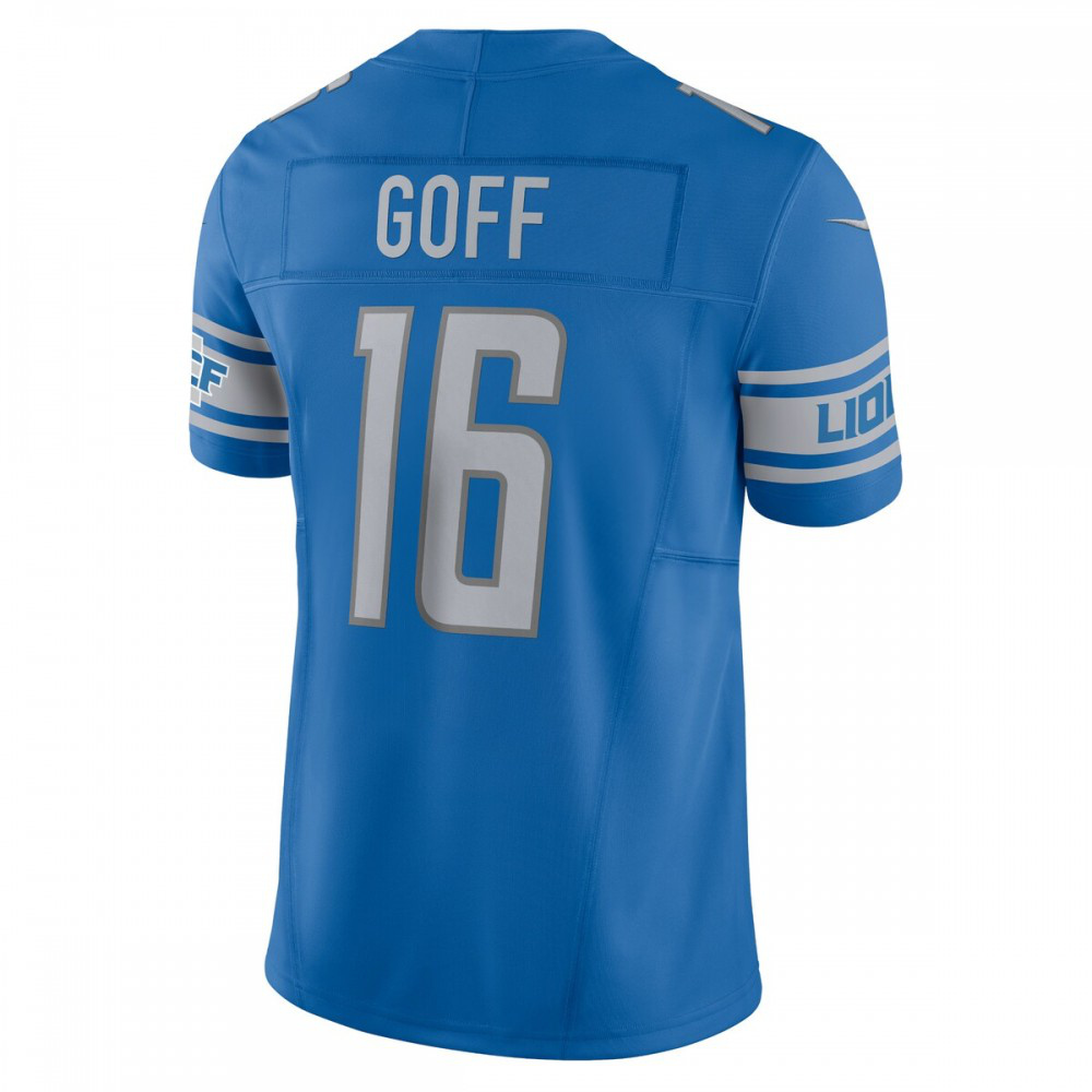 Jared Goff Detroit Lions Nike Vapor F.U.S.E. Limited Jersey - Blue-FF04   NFL 