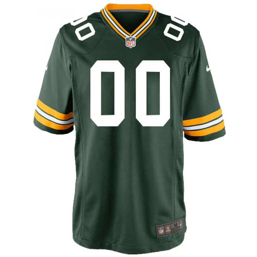 Green Bay Packers Nike Youth Custom Game Jersey - Green-FF04   NFL 