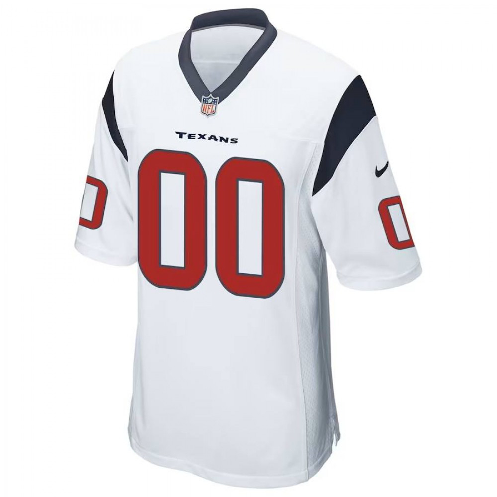 Houston Texans Nike Youth Custom Game Jersey - White-FF04   NFL 