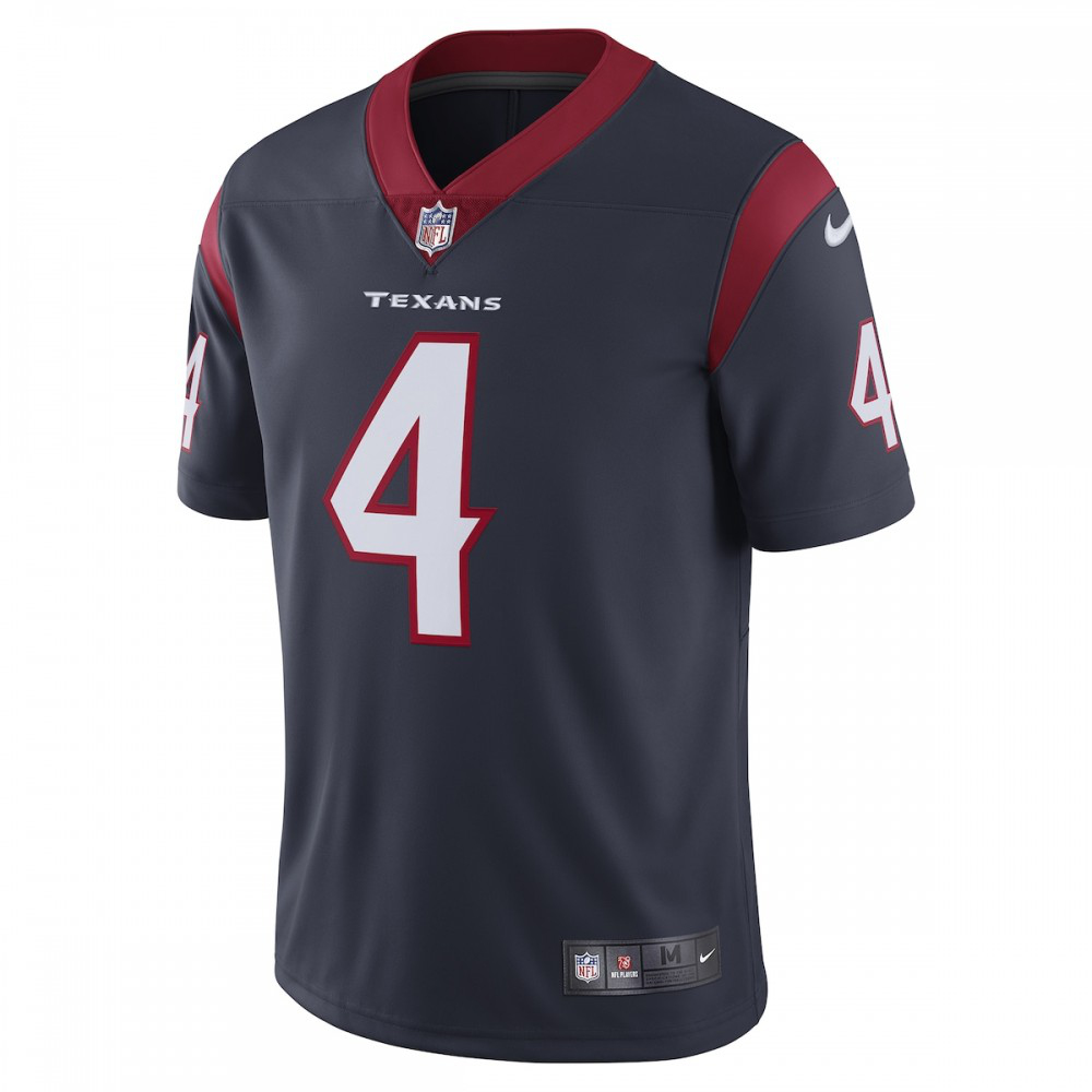 Deshaun Watson Houston Texans Nike Vapor Limited Jersey - Navy-FF04   NFL 