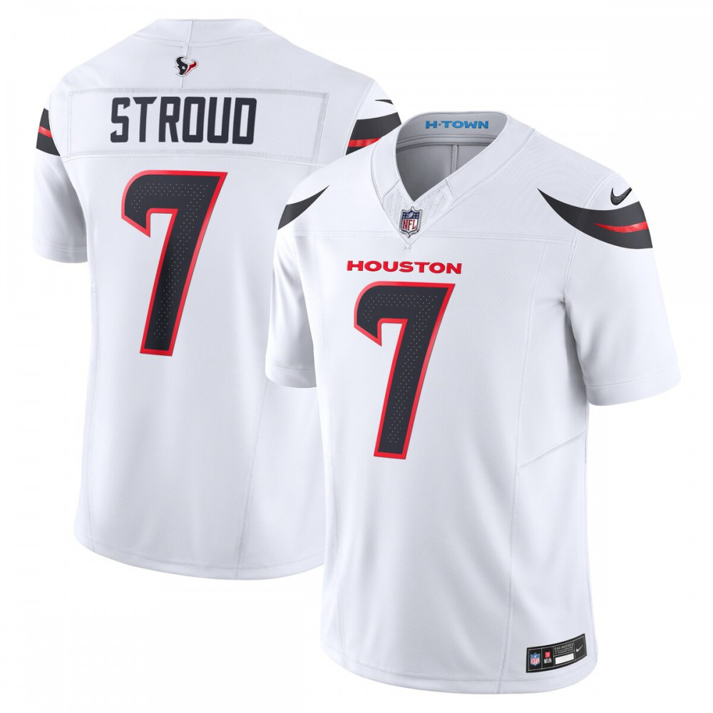 C.J. Stroud Houston Texans Nike Vapor F.U.S.E. Limited Jersey - White-FF04   NFL 