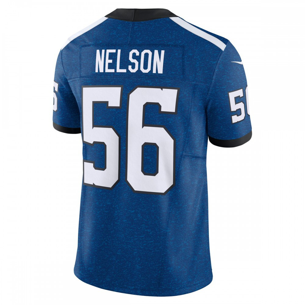 Quenton Nelson Indianapolis Colts Nike Vapor F.U.S.E. Limited Jersey - Blue-FF04   NFL 