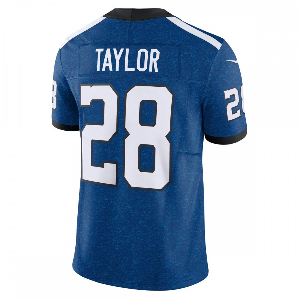 Jonathan Taylor Indianapolis Colts Nike Vapor F.U.S.E. Limited Jersey - Blue-FF04   NFL 