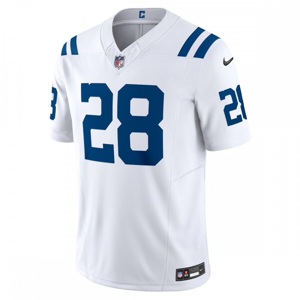 Jonathan Taylor Indianapolis Colts Nike Vapor F.U.S.E. Limited Jersey - White-FF04   NFL 