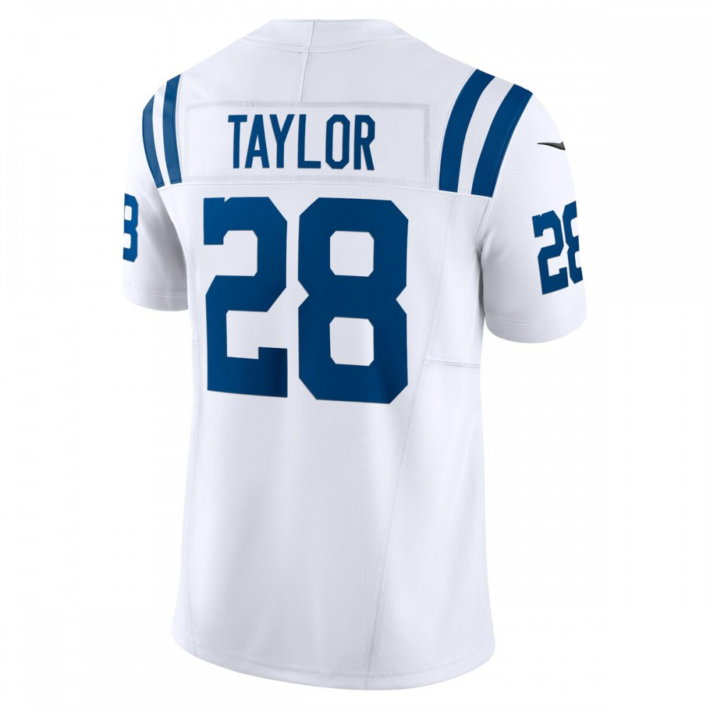 Jonathan Taylor Indianapolis Colts Nike Vapor F.U.S.E. Limited Jersey - White-FF04   NFL 