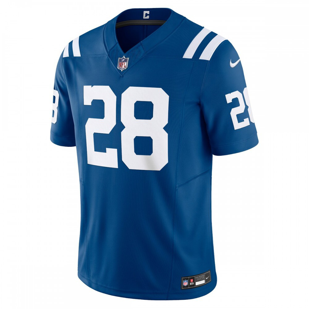 Jonathan Taylor Indianapolis Colts Nike Vapor F.U.S.E. Limited Jersey - Royal-FF04   NFL 