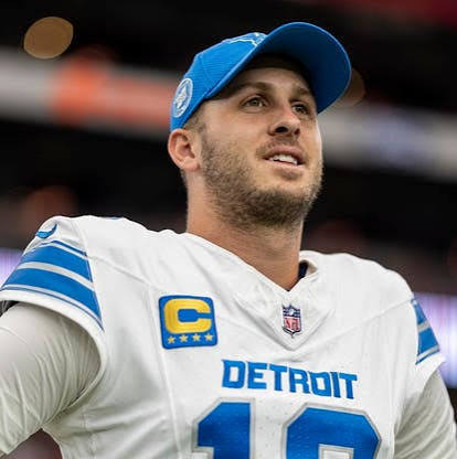 Jared Goff Detroit Lions Jersey
