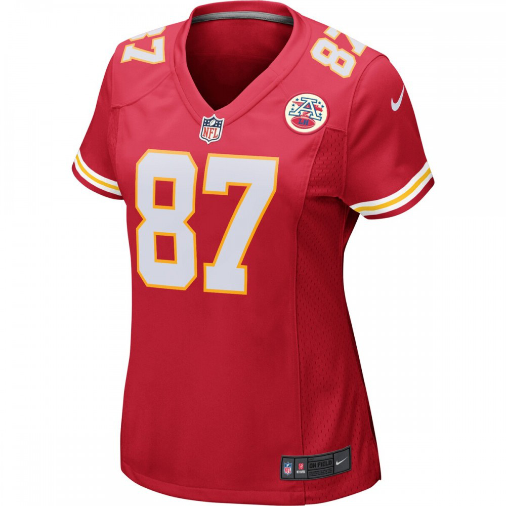 Travis Kelce Kansas City Chiefs Nike Women's Game Jersey - Red-FF04   NFL 