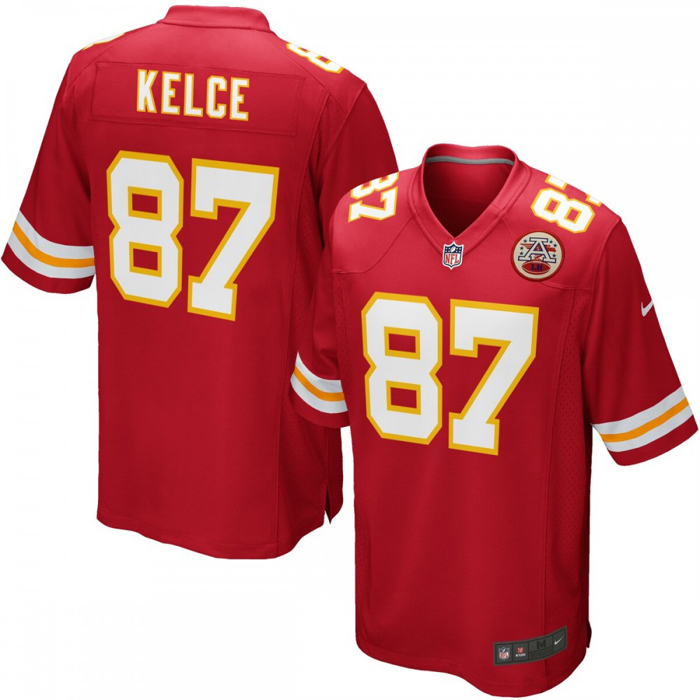 Travis Kelce Kansas City Chiefs Nike Youth Game Jersey - Red-FF04   NFL 
