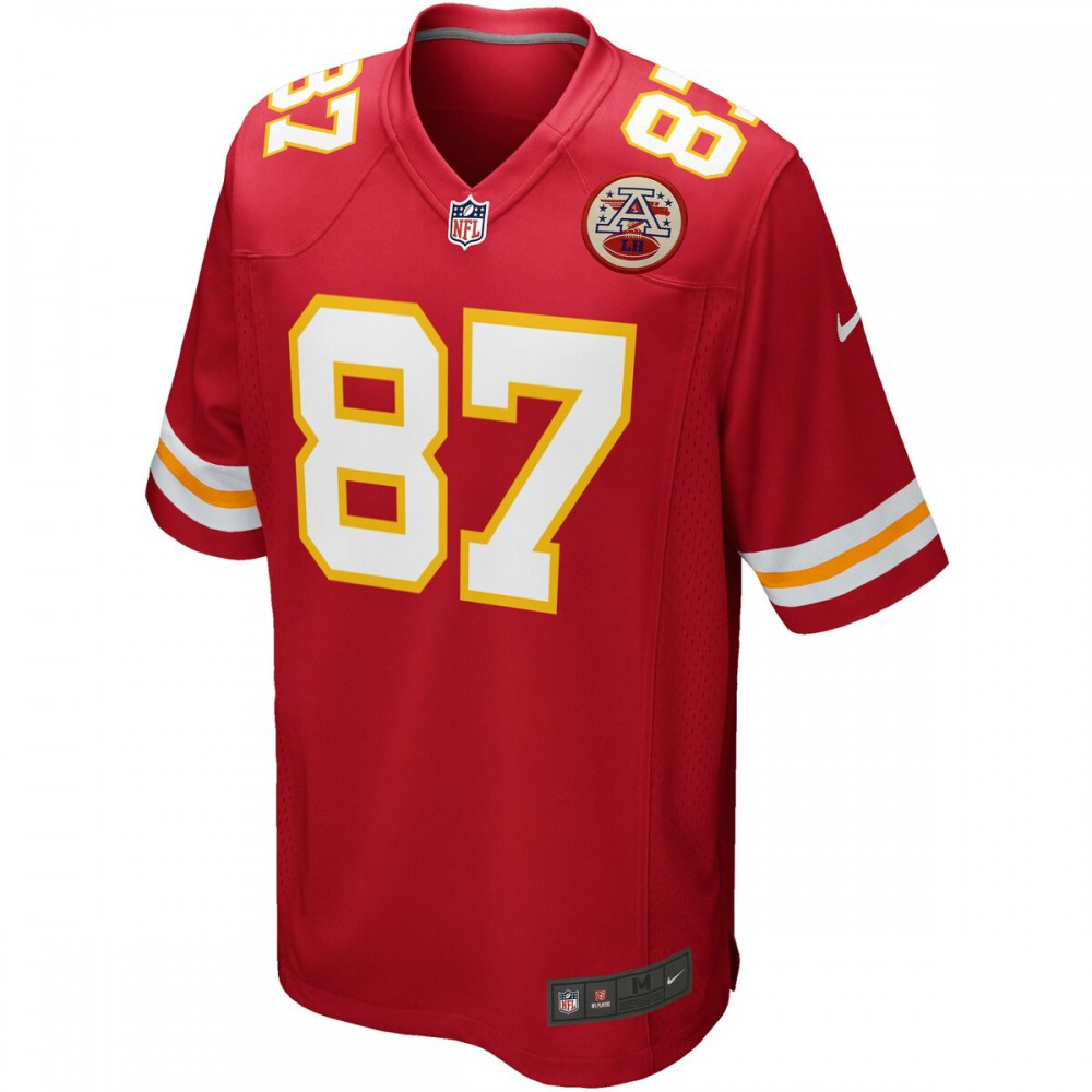 Travis Kelce Kansas City Chiefs Nike Youth Game Jersey - Red-FF04   NFL 