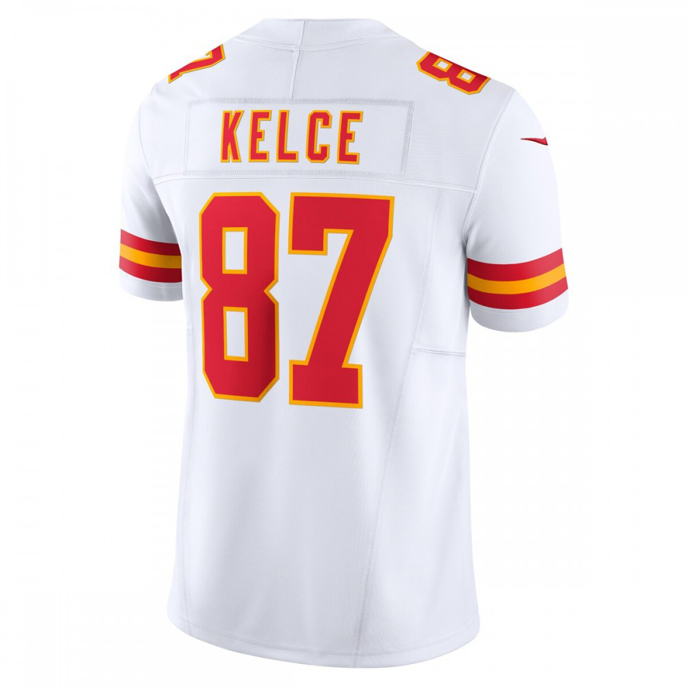 Travis Kelce Kansas City Chiefs Nike Vapor F.U.S.E. Limited Jersey - White-FF04   NFL 