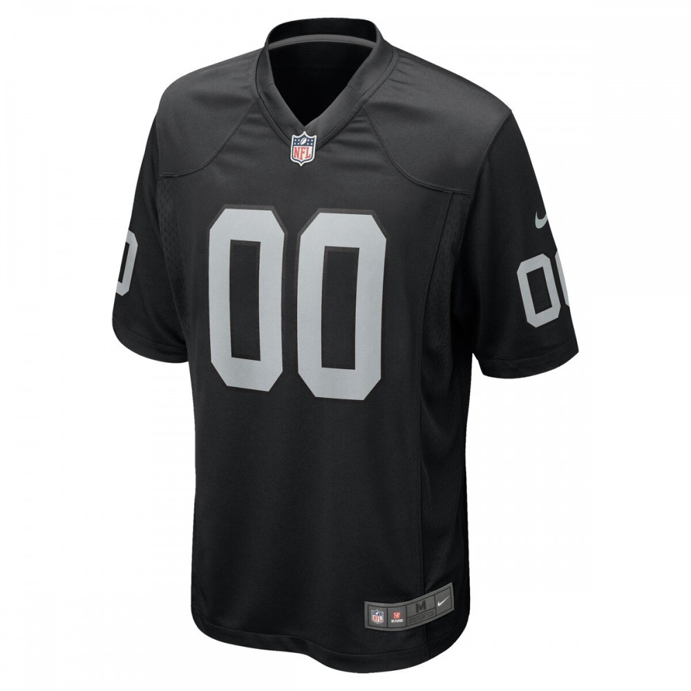 Nike Las Vegas Raiders Youth Custom Game Jersey - Black-FF04   NFL 