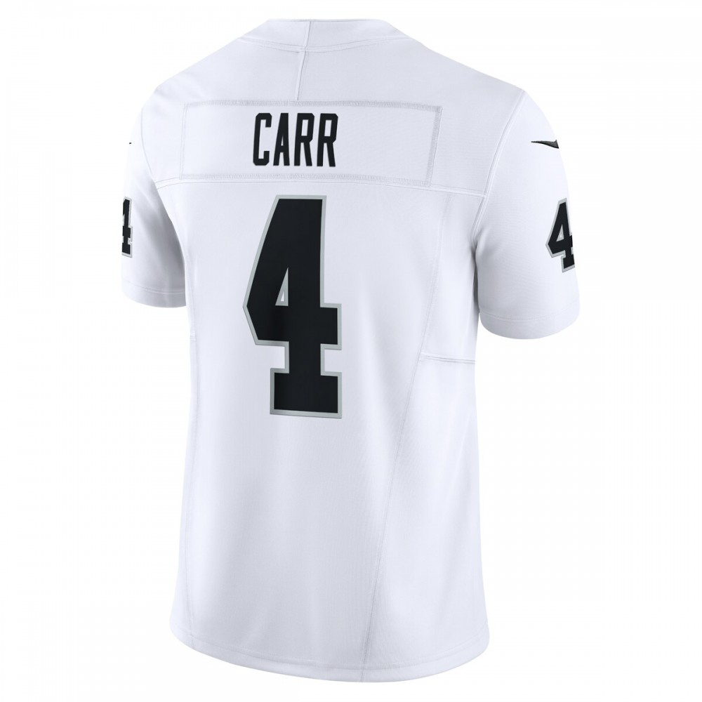 Derek Carr Las Vegas Raiders Nike Vapor F.U.S.E. Limited Jersey - White-FF04   NFL 