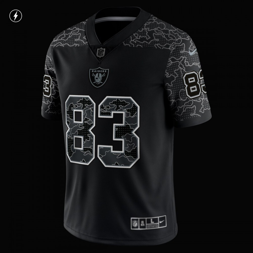 Darren Waller Las Vegas Raiders Nike RFLCTV Limited Jersey - Black-FF04   NFL 