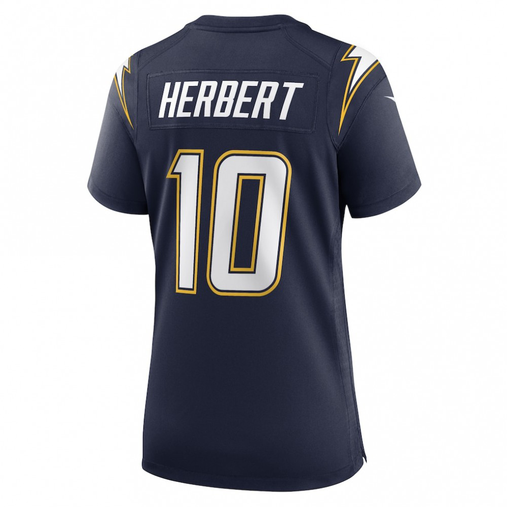 Justin Herbert Los Angeles Chargers Nike Women's Alternate Super Chargers Game Jersey - Navy-FF04   NFL 