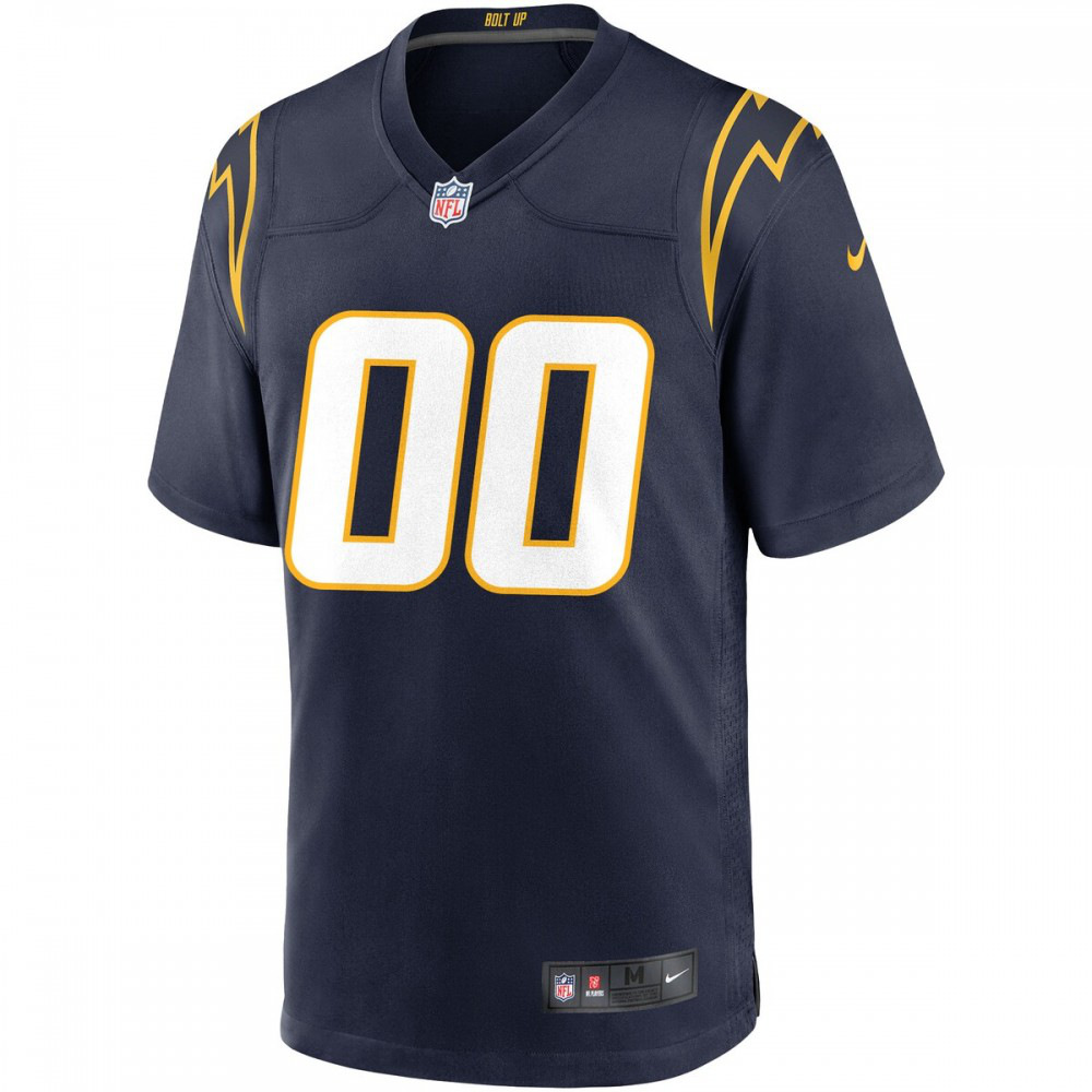 Los Angeles Chargers Nike Alternate Custom Game Jersey - Navy-FF04   NFL 