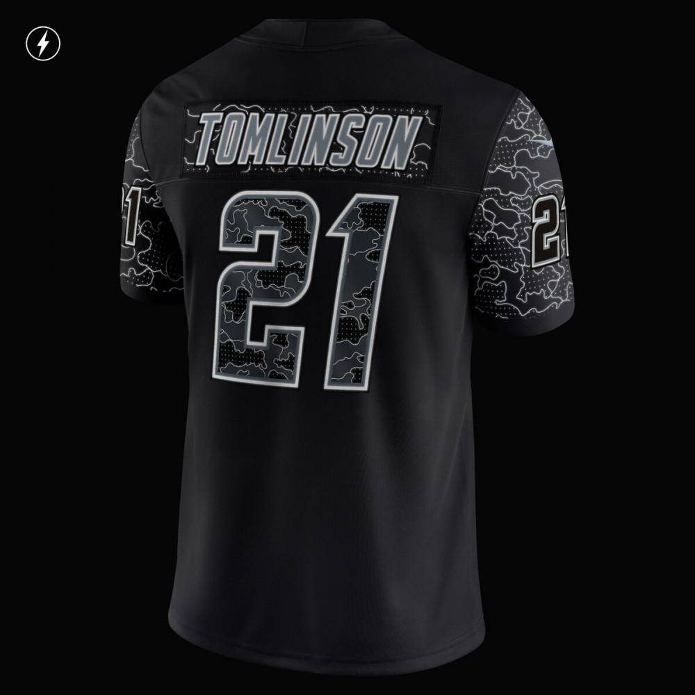 LaDainian Tomlinson Los Angeles Chargers Nike Retired Player RFLCTV Limited Jersey - Black-FF04   NFL 