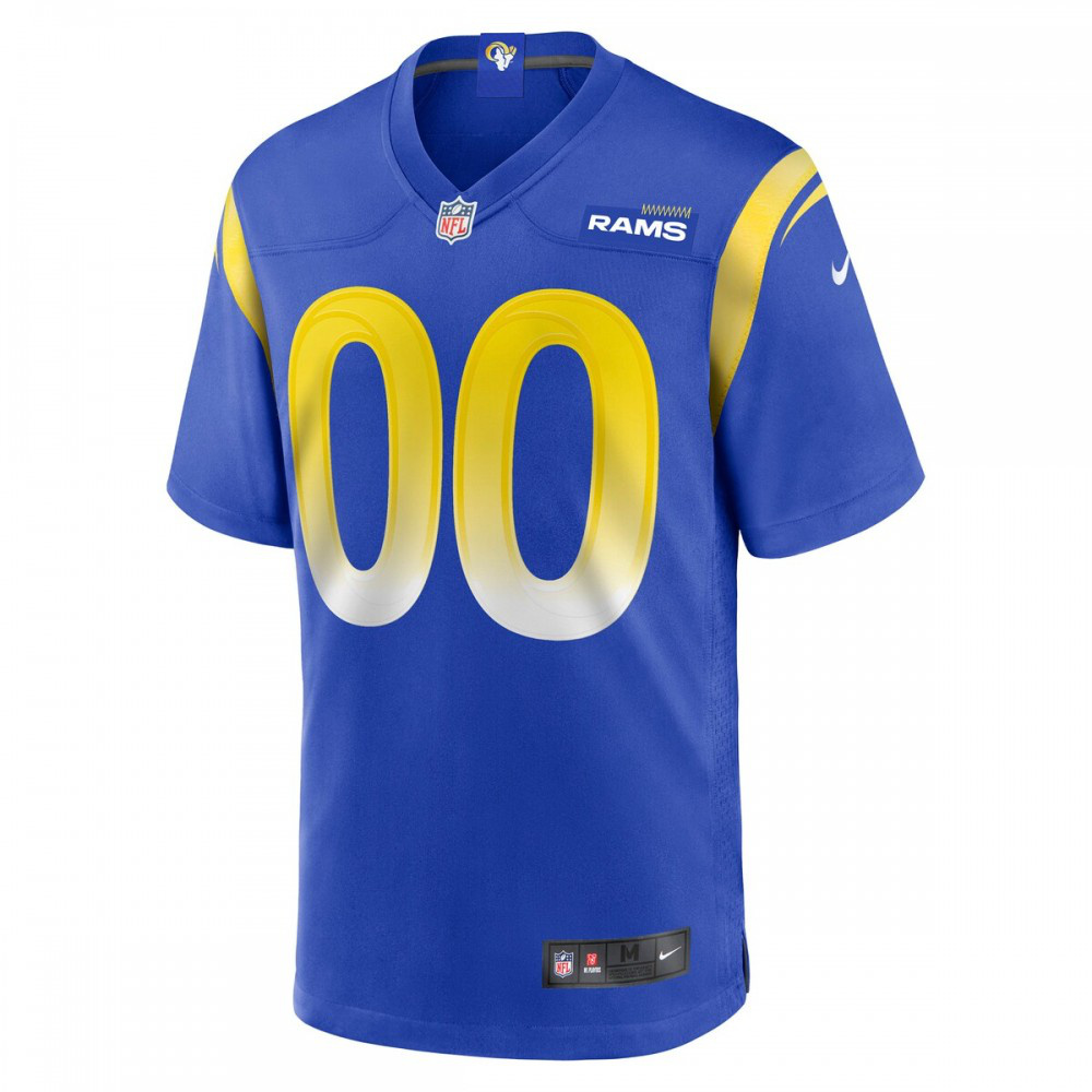 Los Angeles Rams Nike Custom Game Jersey - Royal-FF04   NFL 