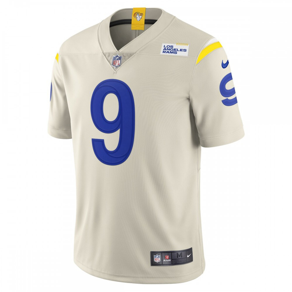 Matthew Stafford Los Angeles Rams Nike Vapor Limited Jersey - Bone-FF04   NFL 