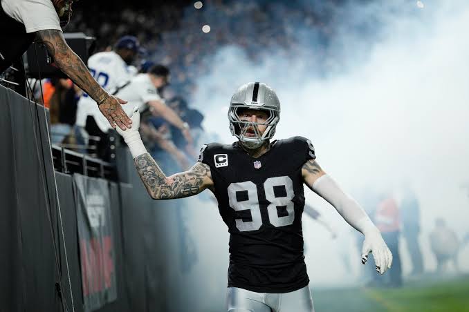 Maxx Crosby Las Vegas Raiders Stitched Jersey