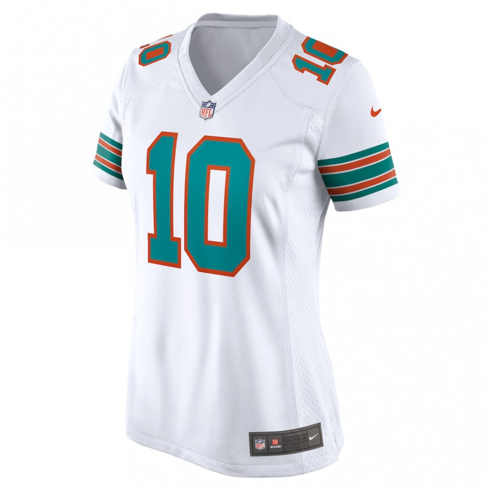 Tyreek Hill Miami Dolphins Nike Women's Game Jersey - White-FF04   NFL 