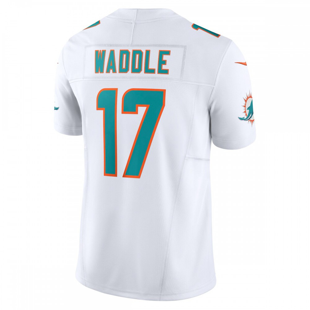 Jaylen Waddle Miami Dolphins Nike Vapor F.U.S.E. Limited Jersey - White-FF04   NFL 