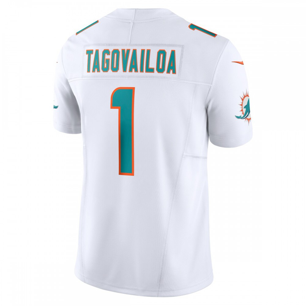 Tua Tagovailoa Miami Dolphins Nike Vapor F.U.S.E. Limited Jersey - White-FF04   NFL 
