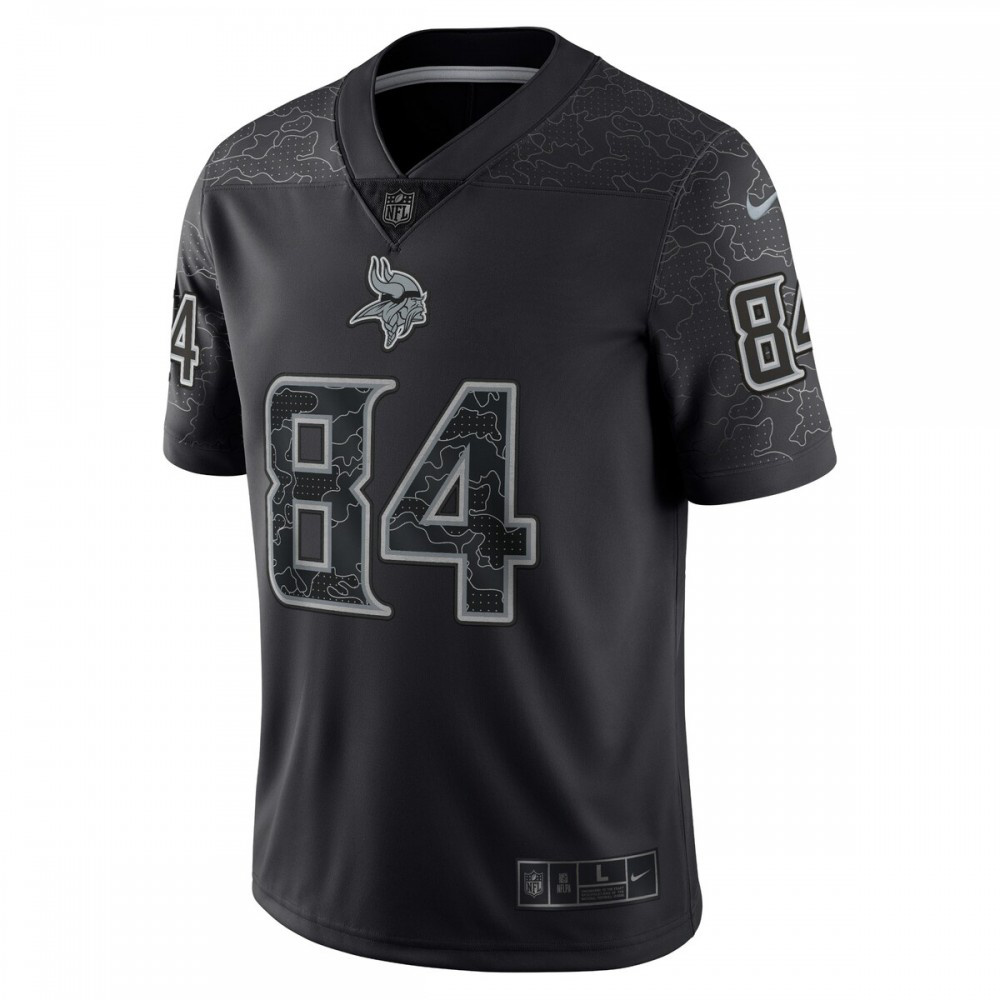 Randy Moss Minnesota Vikings Nike Retired Player RFLCTV Limited Jersey - Black-FF04   NFL 