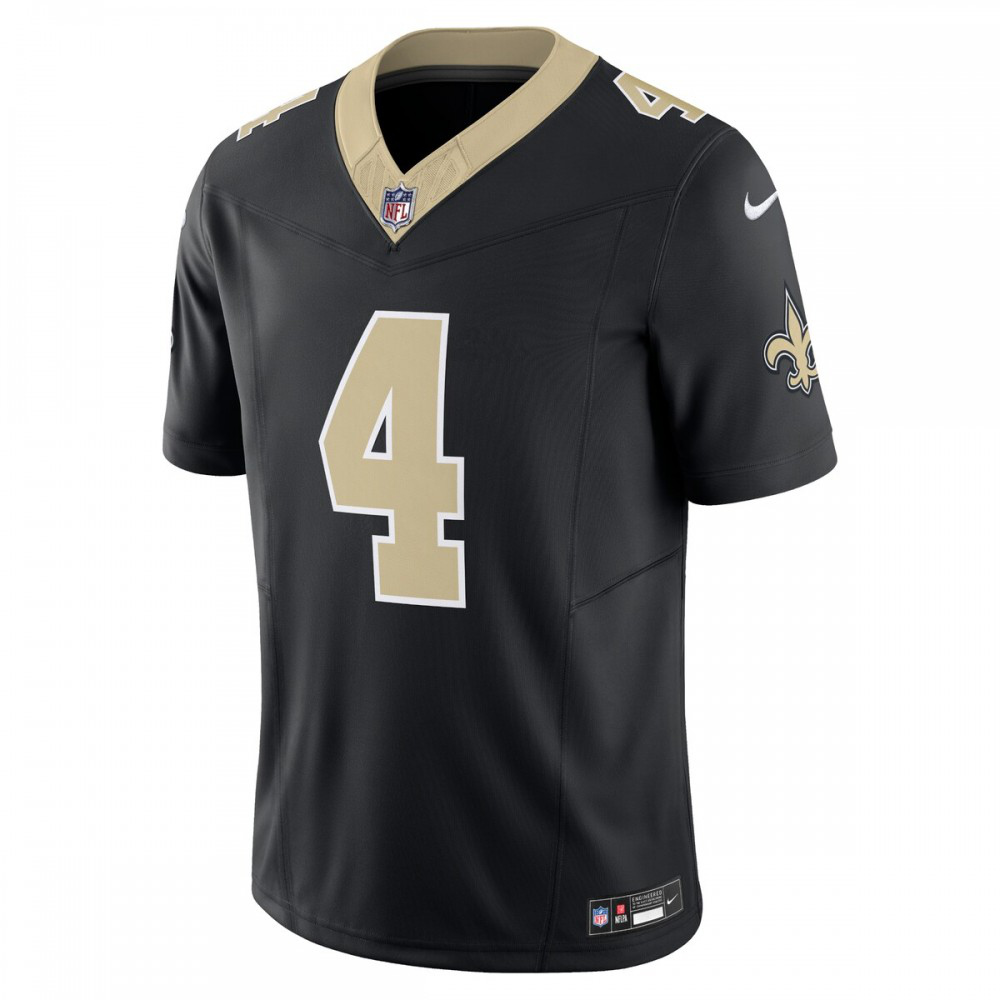 Derek Carr New Orleans Saints Nike Vapor F.U.S.E. Limited Jersey - Black-FF04   NFL 