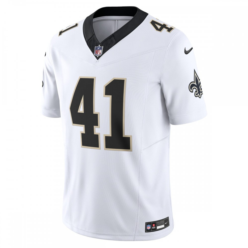 Alvin Kamara New Orleans Saints Nike Vapor F.U.S.E. Limited Jersey - White-FF04   NFL 