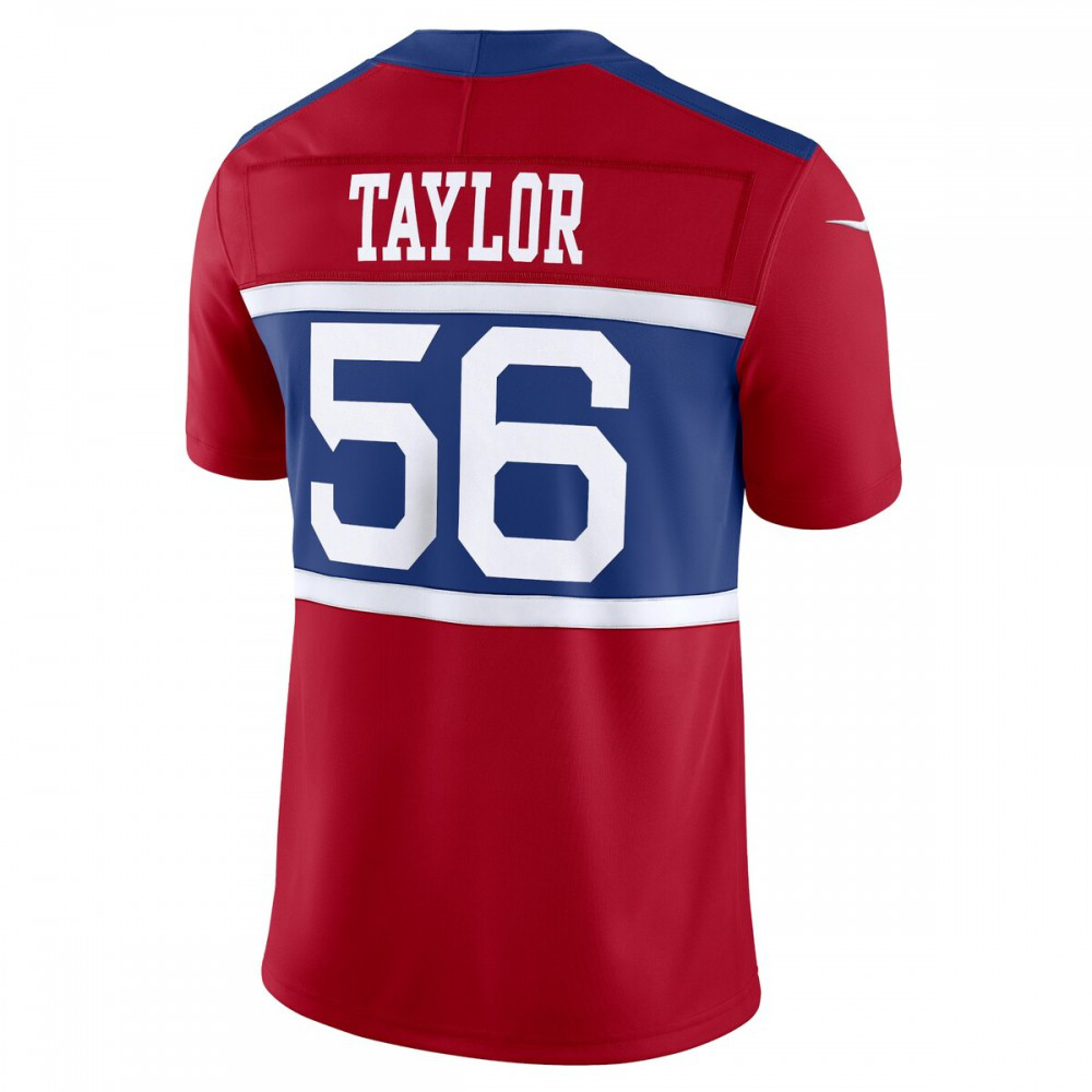 Lawrence Taylor New York Giants Nike Alternate Vapor F.U.S.E. Retired Player Limited Jersey - Century Red-FF04   NFL 