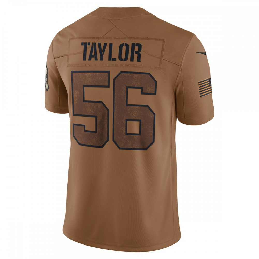Lawrence Taylor New York Giants Nike 2023 Salute To Service Retired Player Limited Jersey - Brown-FF04   NFL 