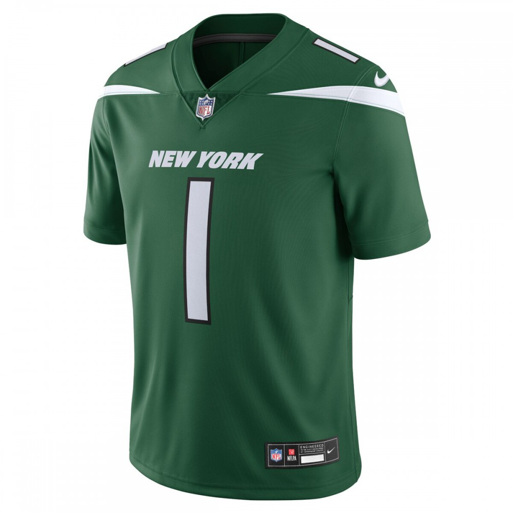 Ahmad Sauce Gardner New York Jets Nike Vapor Untouchable Limited Jersey - Gotham Green-FF04   NFL 