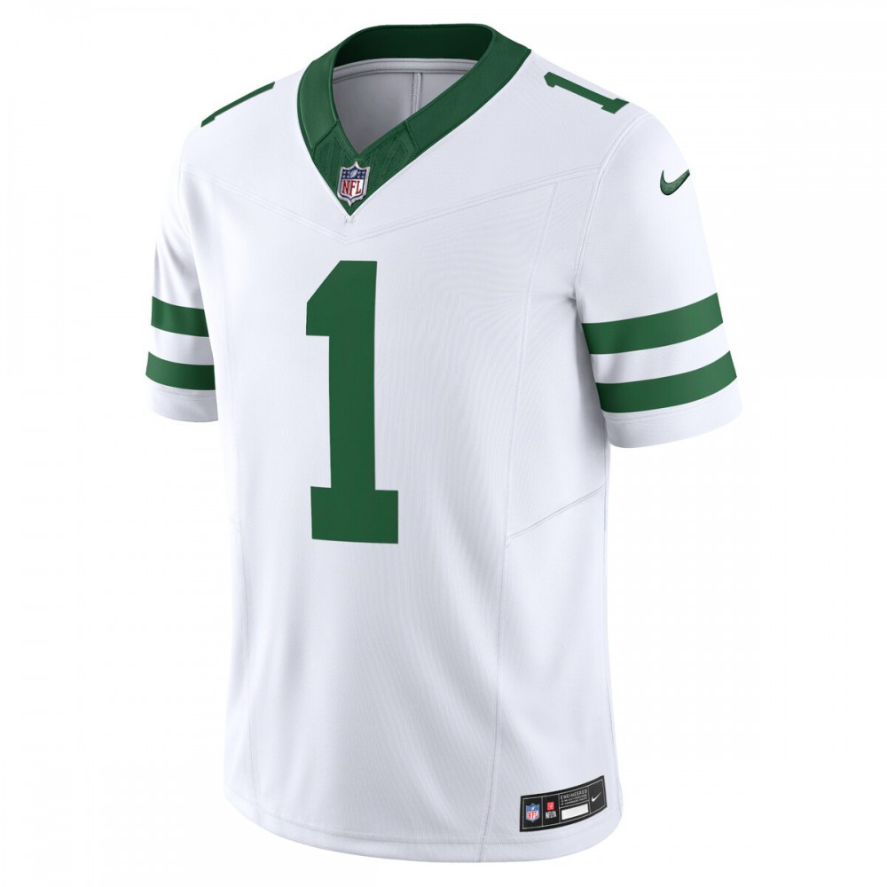 Ahmad Sauce Gardner New York Jets Nike Vapor F.U.S.E. Limited Jersey - White-FF04   NFL 