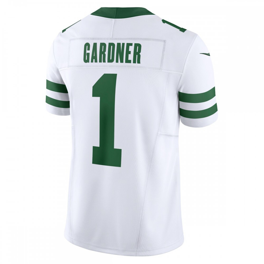 Ahmad Sauce Gardner New York Jets Nike Vapor F.U.S.E. Limited Jersey - White-FF04   NFL 